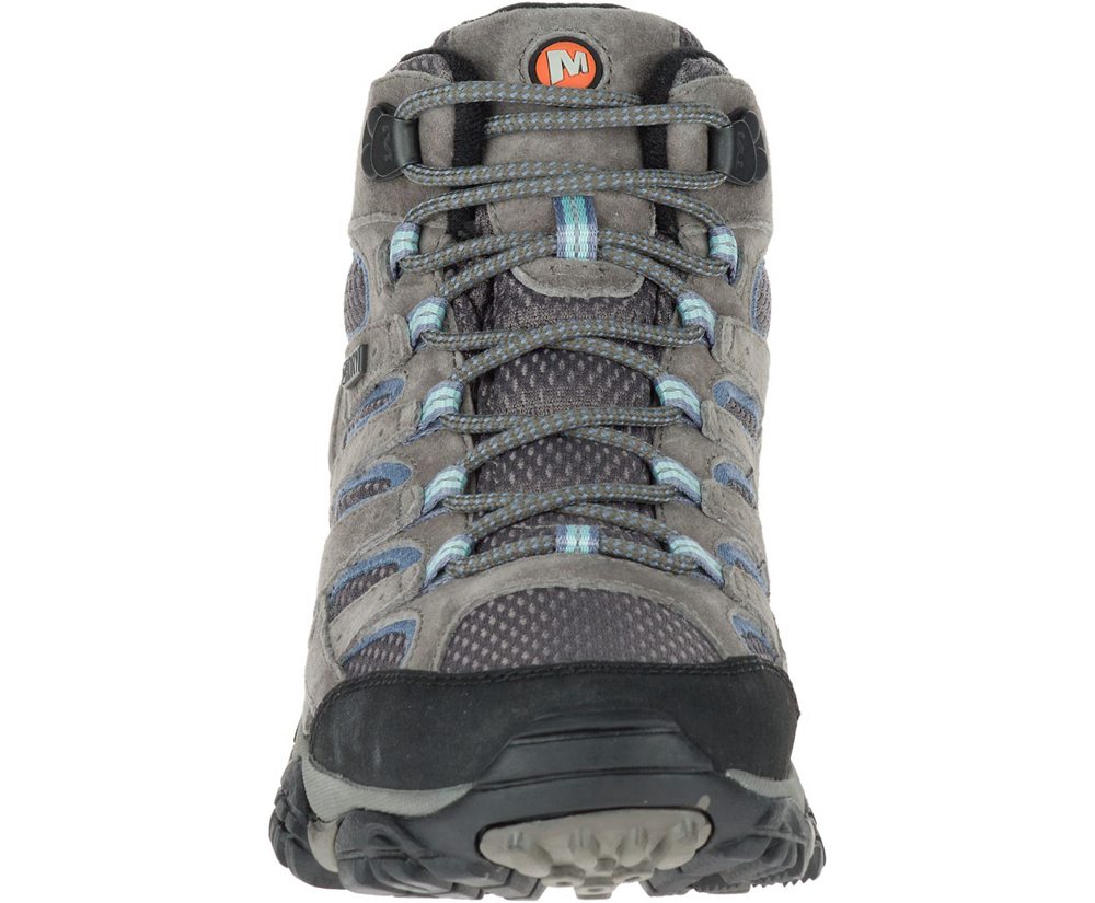 Botas Senhora - Merrell Moab 2 Mid Waterproof - Cinzentas - CEV803164